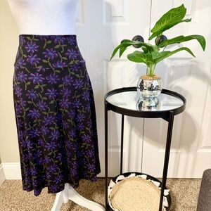 LuLaRoe Azure Floral Skirt